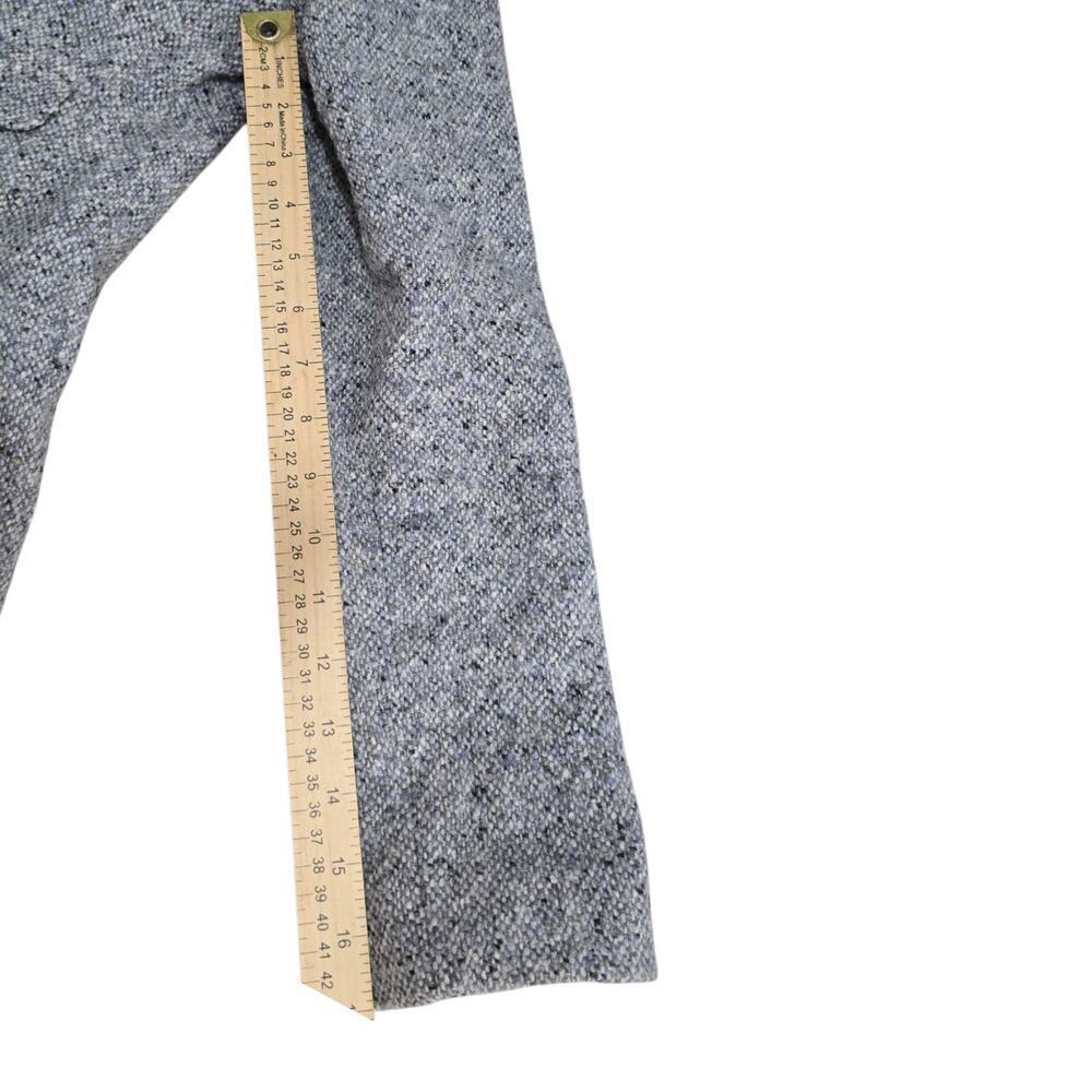 Club Monaco Tweed Melissa Coat Wool Size Medium Gray Blue - Picture 8 of 9